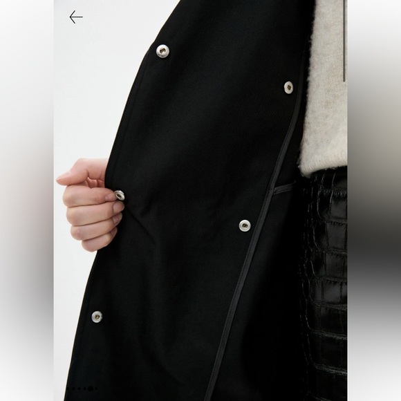 Michael Kors Black trench coat - Picture 5 of 5